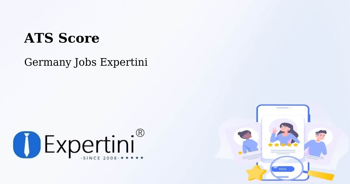 Resume ATS Score & Job Description Match Tool – Tautenhain - Germany Jobs Expertini