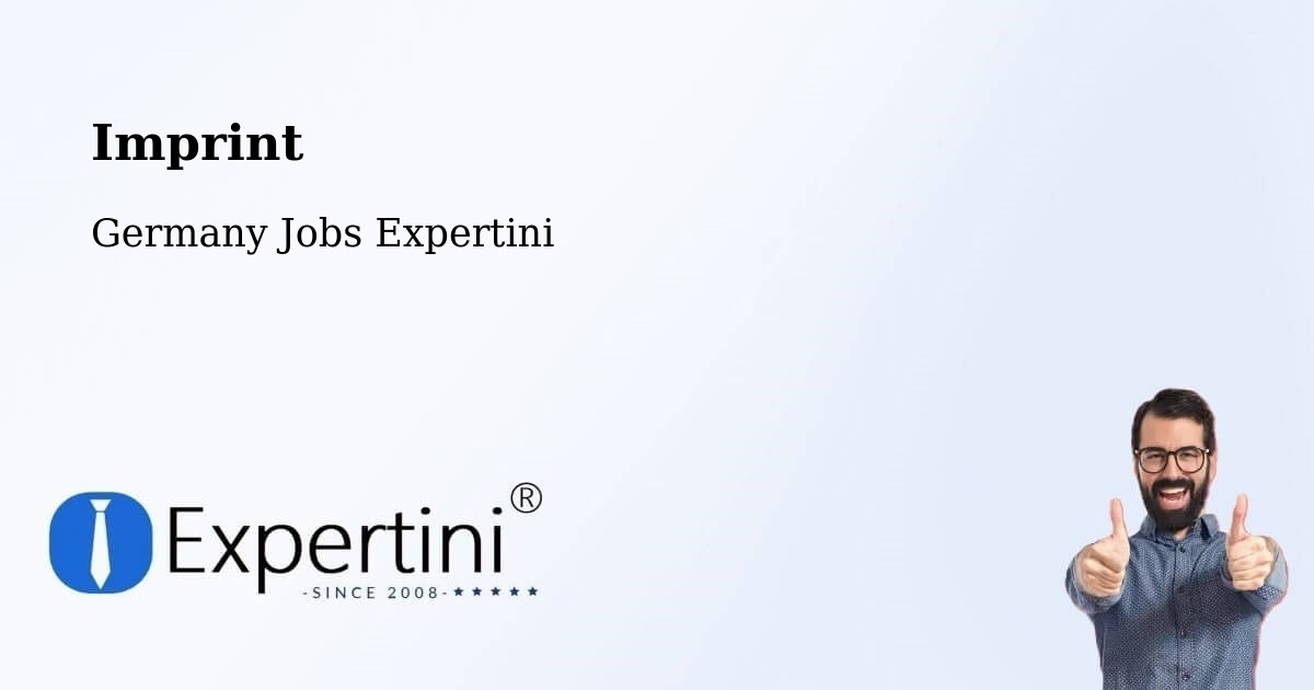 Imprint – Tautenhain - Germany Jobs Expertini